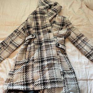 Black and white jacket